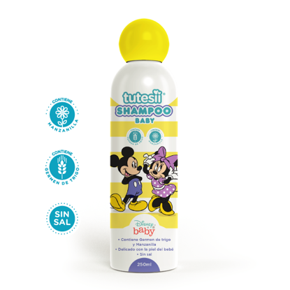 Imagen de Shampoo Baby Tutesii® Disney x 250 mL