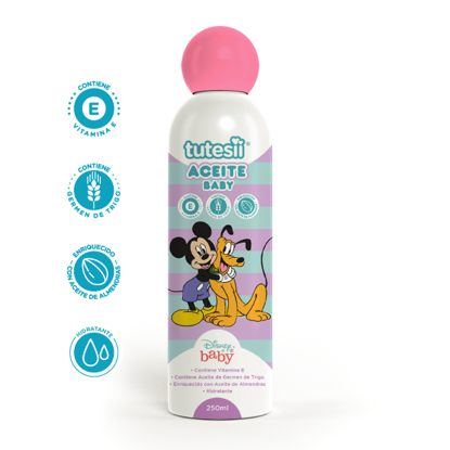 Imagen de Aceite Baby Tutesii® Disney x 250 mL